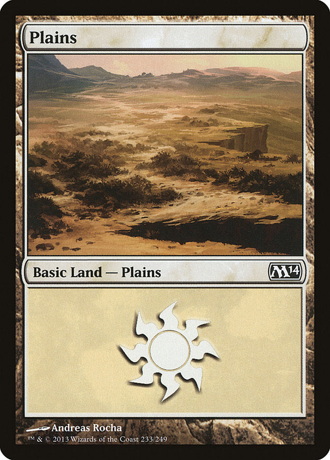 Plains (233) [Magic 2014] | Game Grid - Logan