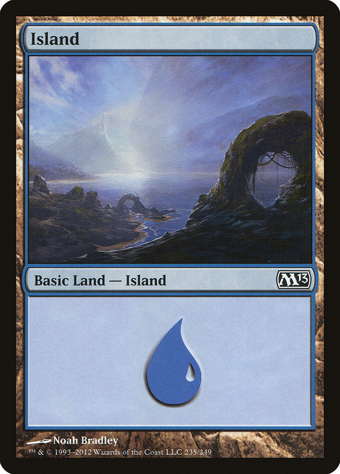 Island (235) [Magic 2013] | Game Grid - Logan