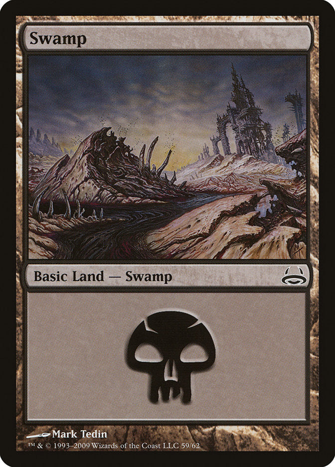 Swamp (59) [Duel Decks: Divine vs. Demonic] | Game Grid - Logan