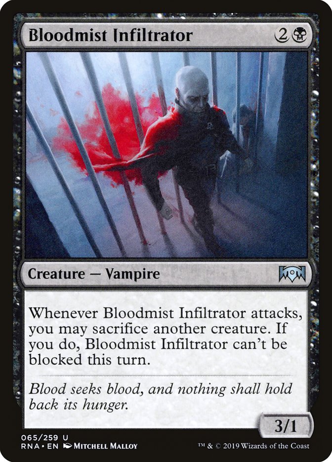 Bloodmist Infiltrator [Ravnica Allegiance] | Game Grid - Logan