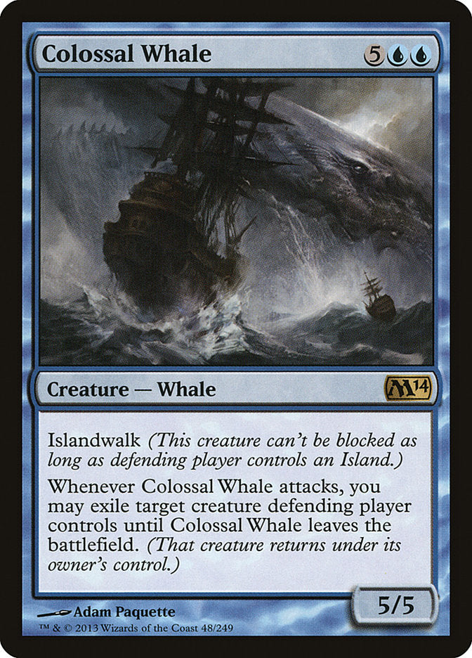 Colossal Whale [Magic 2014] | Game Grid - Logan