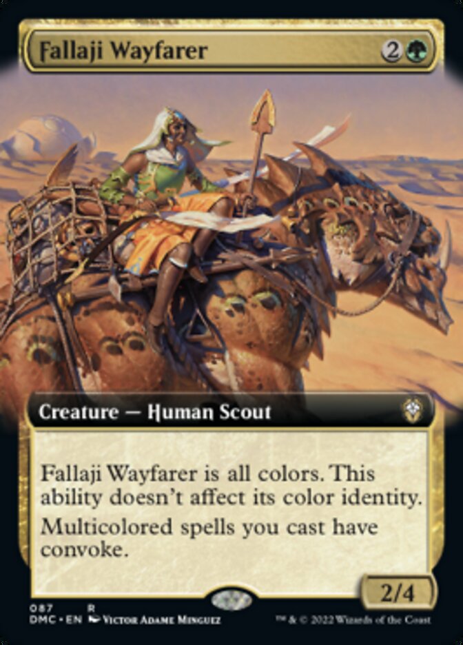 Fallaji Wayfarer (Extended Art) [Dominaria United Commander] | Game Grid - Logan
