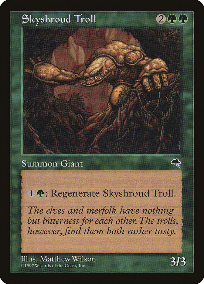 Skyshroud Troll [Tempest] | Game Grid - Logan