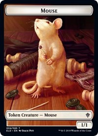 Mouse // Food (16) Double-Sided Token [Throne of Eldraine Tokens] | Game Grid - Logan