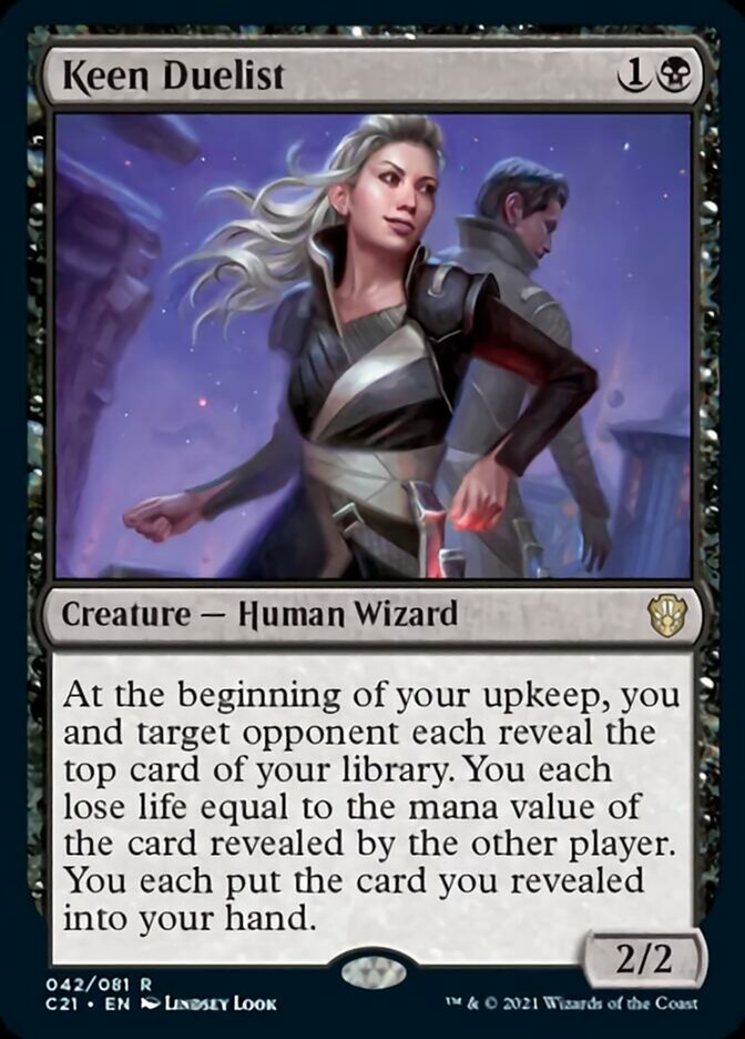 Keen Duelist [Commander 2021] | Game Grid - Logan