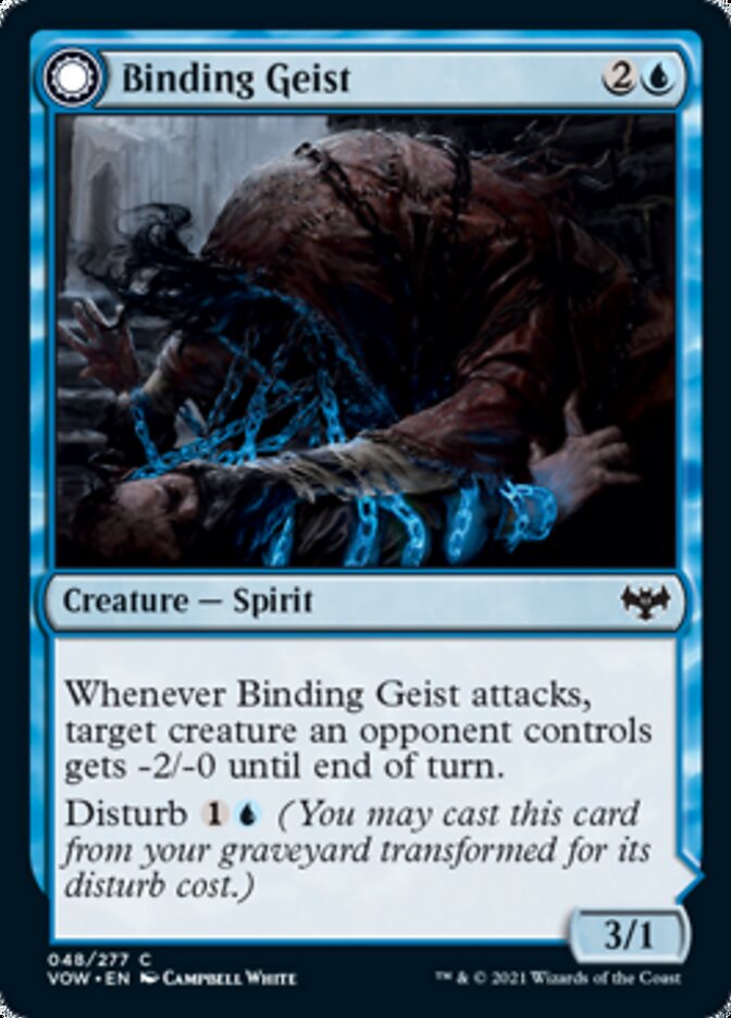 Binding Geist // Spectral Binding [Innistrad: Crimson Vow] | Game Grid - Logan