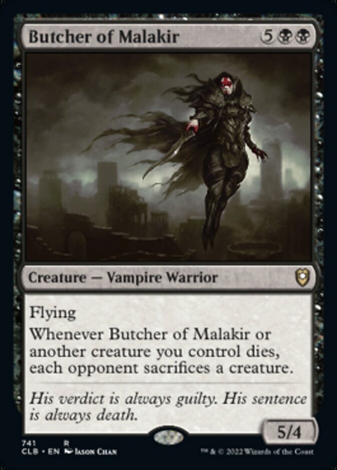 Butcher of Malakir [Commander Legends: Battle for Baldur's Gate] | Game Grid - Logan