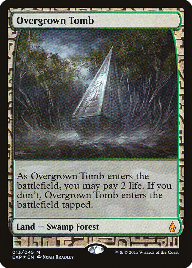 Overgrown Tomb [Zendikar Expeditions] | Game Grid - Logan