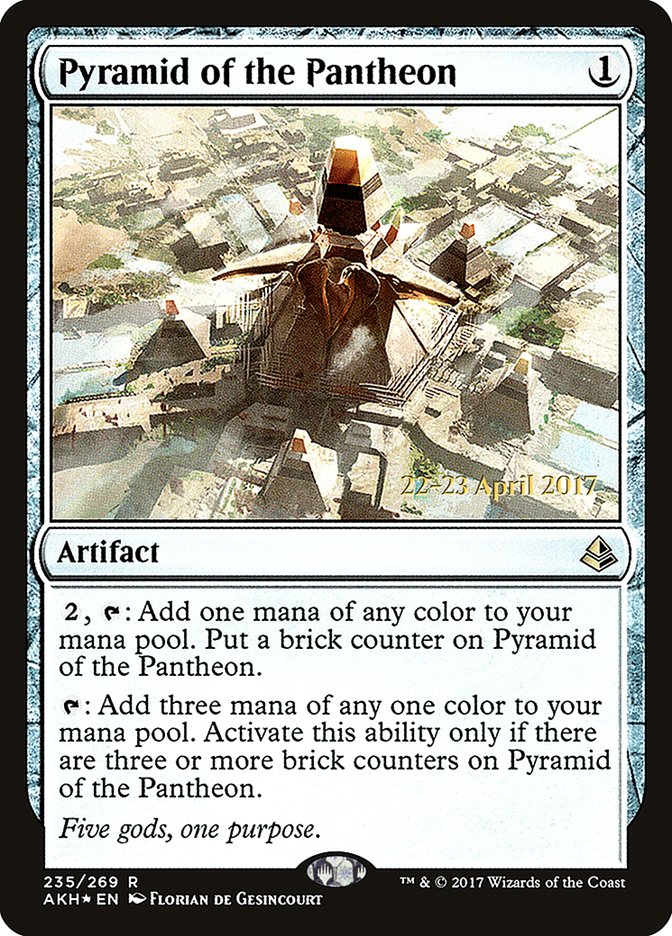 Pyramid of the Pantheon [Amonkhet Prerelease Promos] | Game Grid - Logan