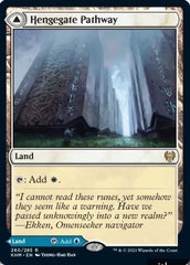Hengegate Pathway // Mistgate Pathway [Kaldheim] | Game Grid - Logan