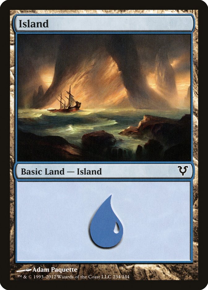 Island (234) [Avacyn Restored] | Game Grid - Logan