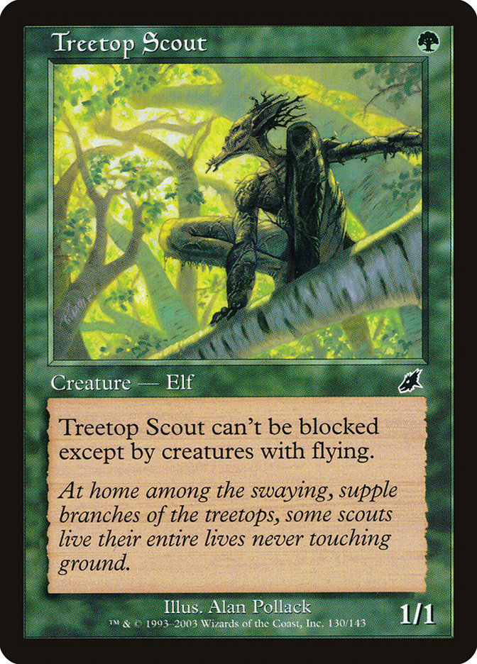 Treetop Scout [Scourge] | Game Grid - Logan
