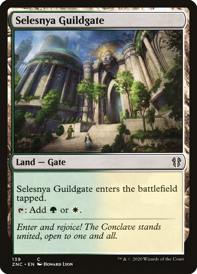 Selesnya Guildgate [Zendikar Rising Commander] | Game Grid - Logan