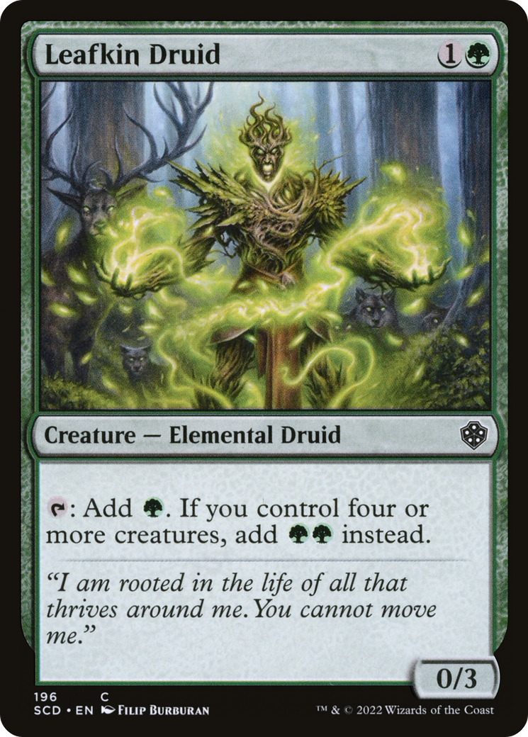 Leafkin Druid [Starter Commander Decks] | Game Grid - Logan