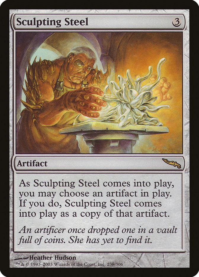 Sculpting Steel [Mirrodin] | Game Grid - Logan