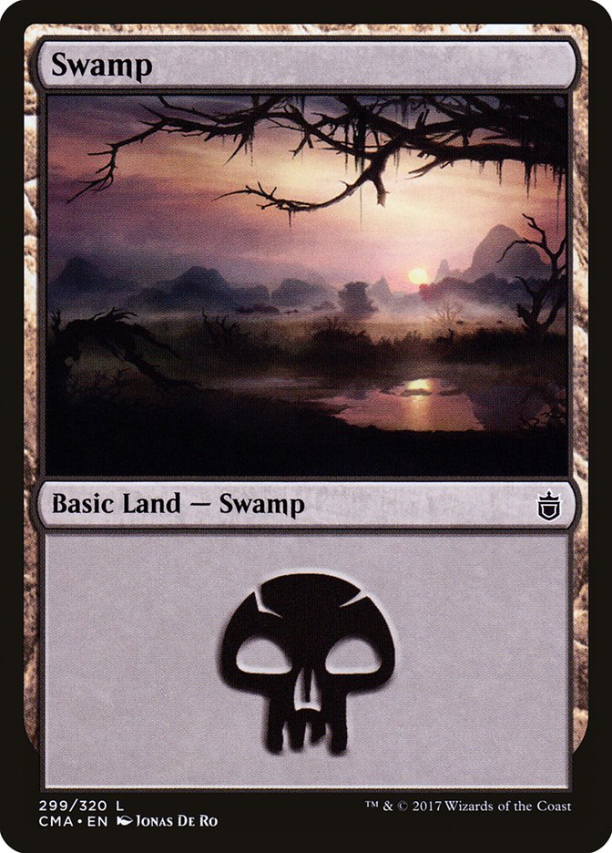 Swamp (299) [Commander Anthology] | Game Grid - Logan