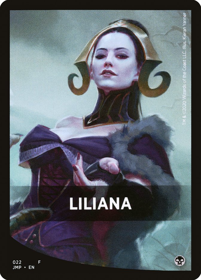 Liliana Theme Card [Jumpstart Front Cards] | Game Grid - Logan