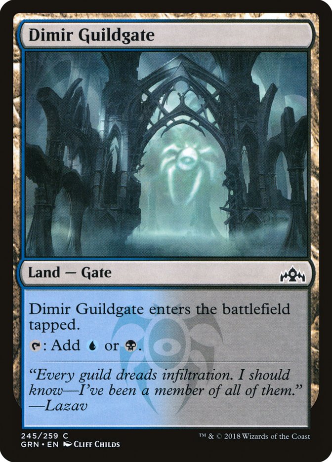 Dimir Guildgate (245/259) [Guilds of Ravnica] | Game Grid - Logan