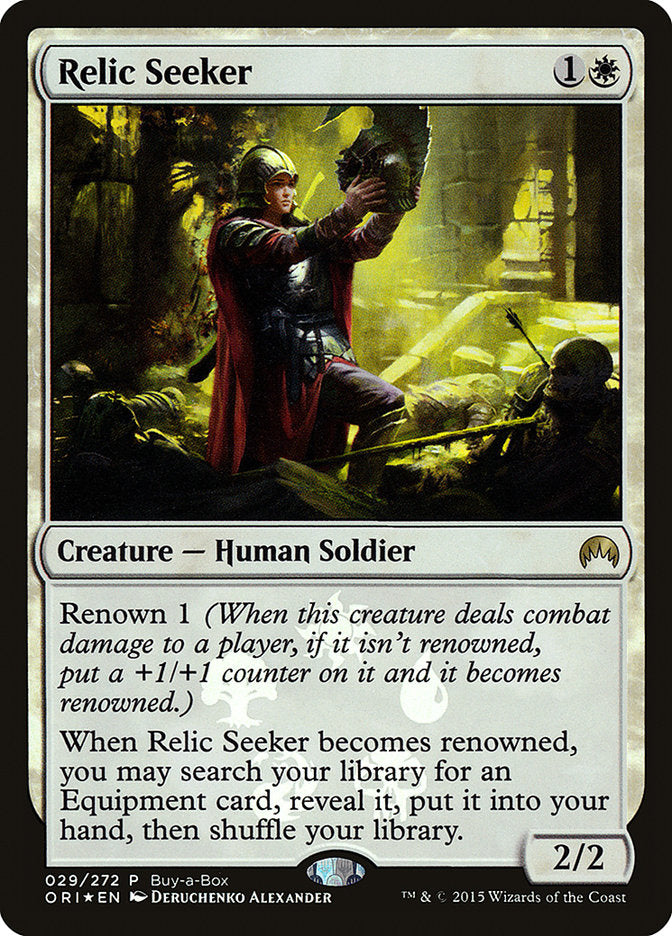 Relic Seeker (Buy-A-Box) [Magic Origins Promos] | Game Grid - Logan