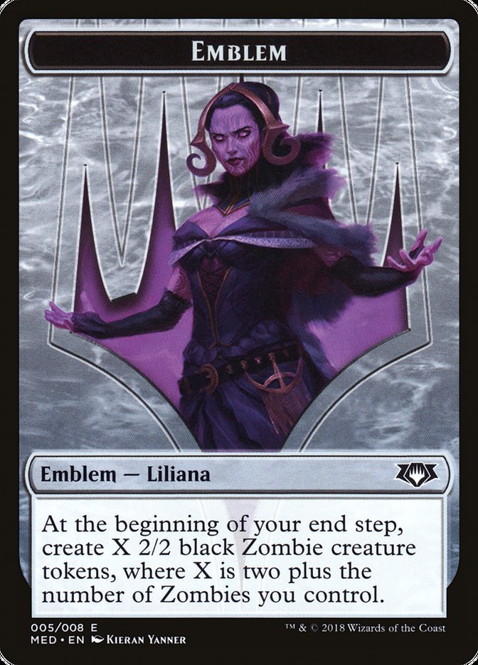 Liliana, the Last Hope Emblem [Mythic Edition Tokens] | Game Grid - Logan