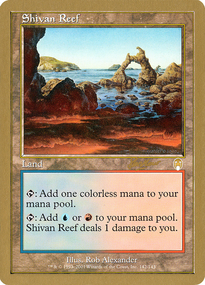 Shivan Reef (Sim Han How) [World Championship Decks 2002] | Game Grid - Logan