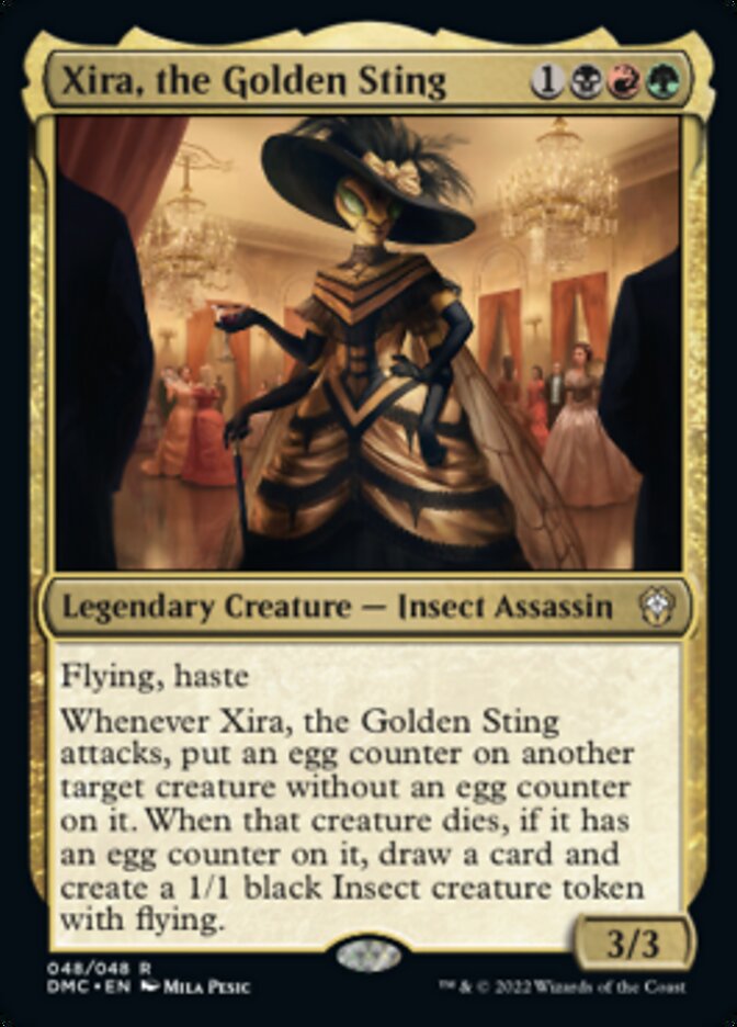 Xira, the Golden Sting [Dominaria United Commander] | Game Grid - Logan