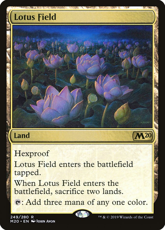 Lotus Field [Core Set 2020] | Game Grid - Logan