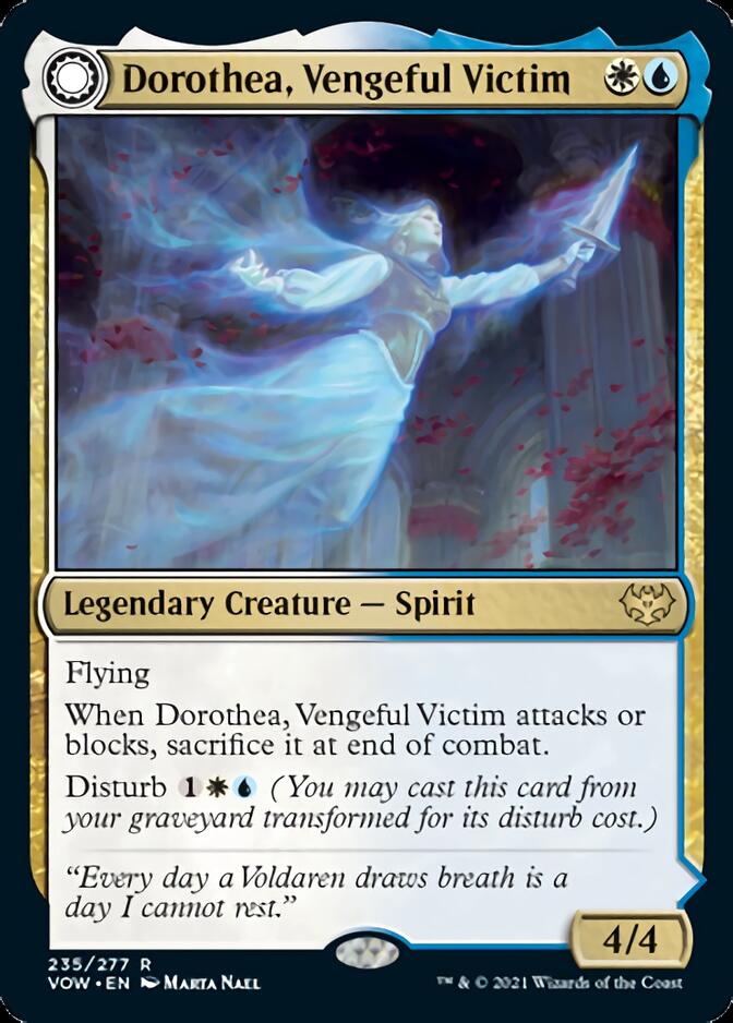 Dorothea, Vengeful Victim // Dorothea's Retribution [Innistrad: Crimson Vow] | Game Grid - Logan