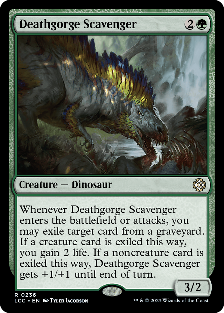 Deathgorge Scavenger [The Lost Caverns of Ixalan Commander] | Game Grid - Logan