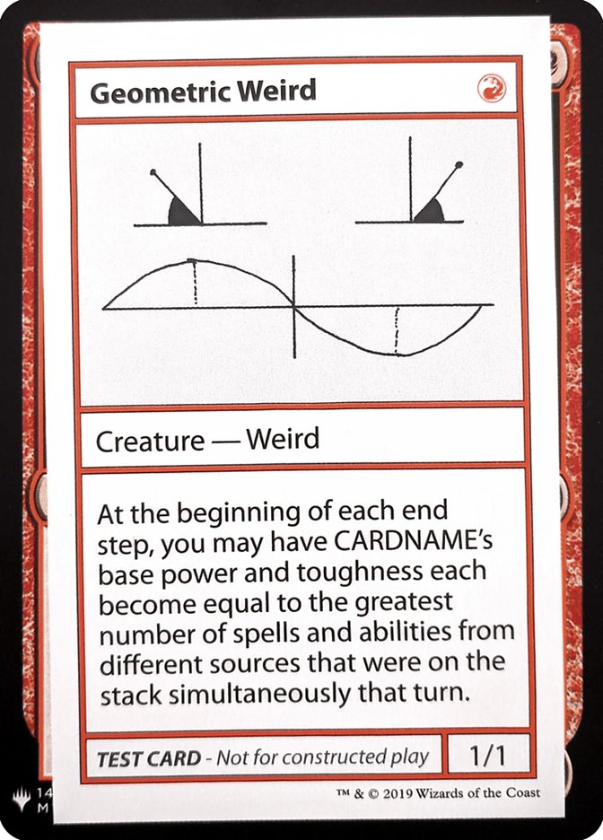 Geometric Weird [Mystery Booster Playtest Cards] | Game Grid - Logan