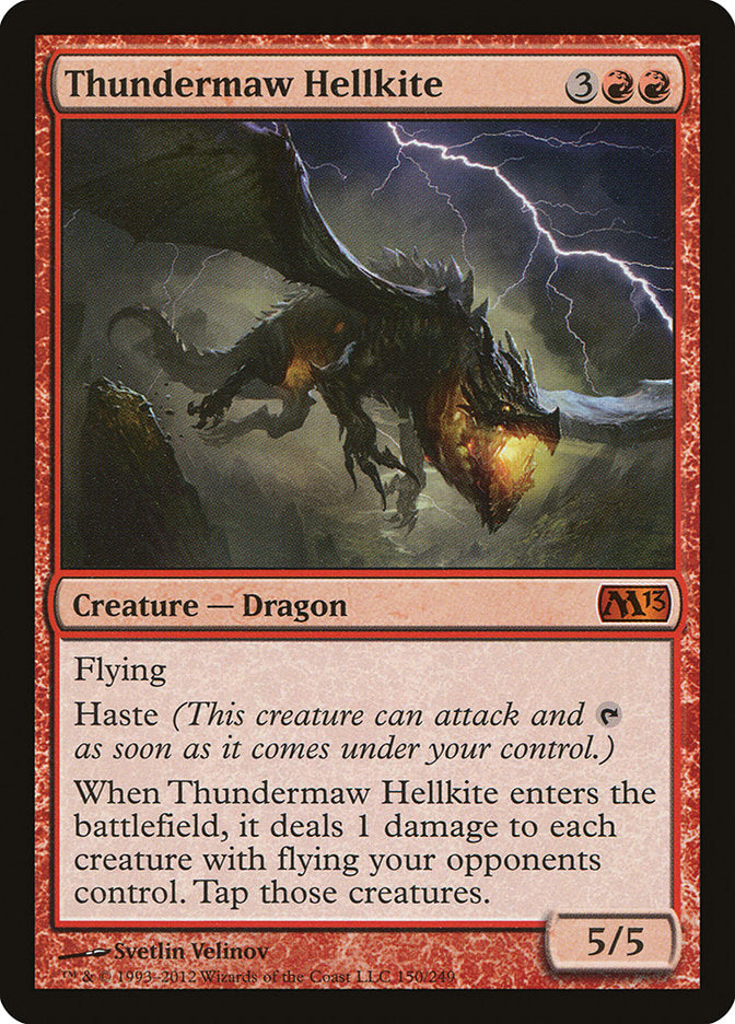 Thundermaw Hellkite [Magic 2013] | Game Grid - Logan