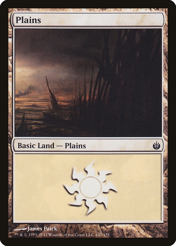 Plains (147) [Mirrodin Besieged] | Game Grid - Logan