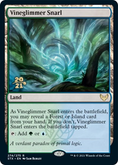 Vineglimmer Snarl [Strixhaven: School of Mages Prerelease Promos] | Game Grid - Logan