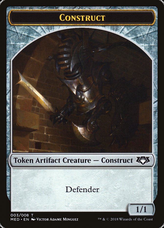 Construct Token (003/008) [Mythic Edition Tokens] | Game Grid - Logan