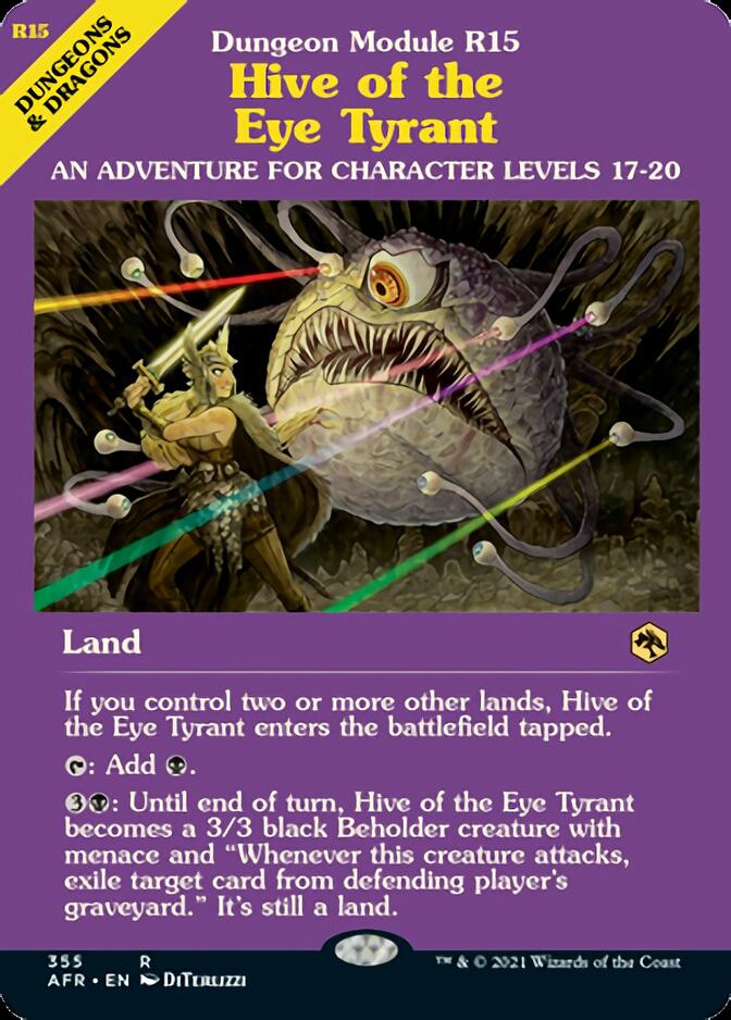 Hive of the Eye Tyrant (Dungeon Module) [Dungeons & Dragons: Adventures in the Forgotten Realms] | Game Grid - Logan