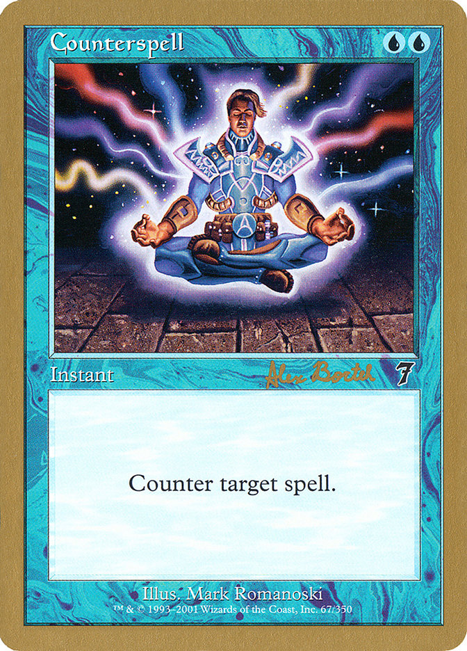 Counterspell (Alex Borteh) (7ED) [World Championship Decks 2001] | Game Grid - Logan