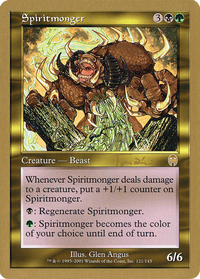 Spiritmonger (Jan Tomcani) [World Championship Decks 2001] | Game Grid - Logan