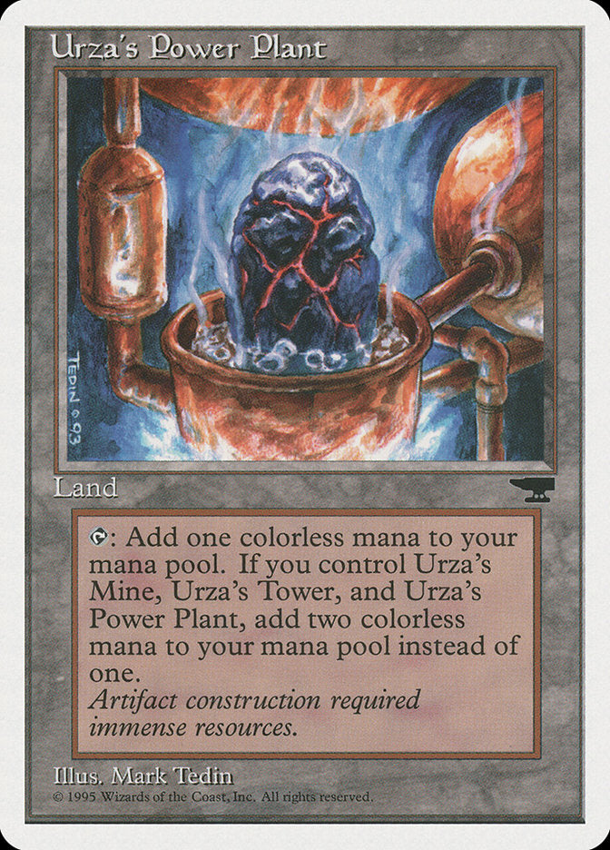 Urza's Power Plant (Boiling Rock) [Chronicles] | Game Grid - Logan