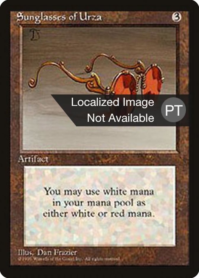 Sunglasses of Urza [Fourth Edition (Foreign Black Border)] | Game Grid - Logan