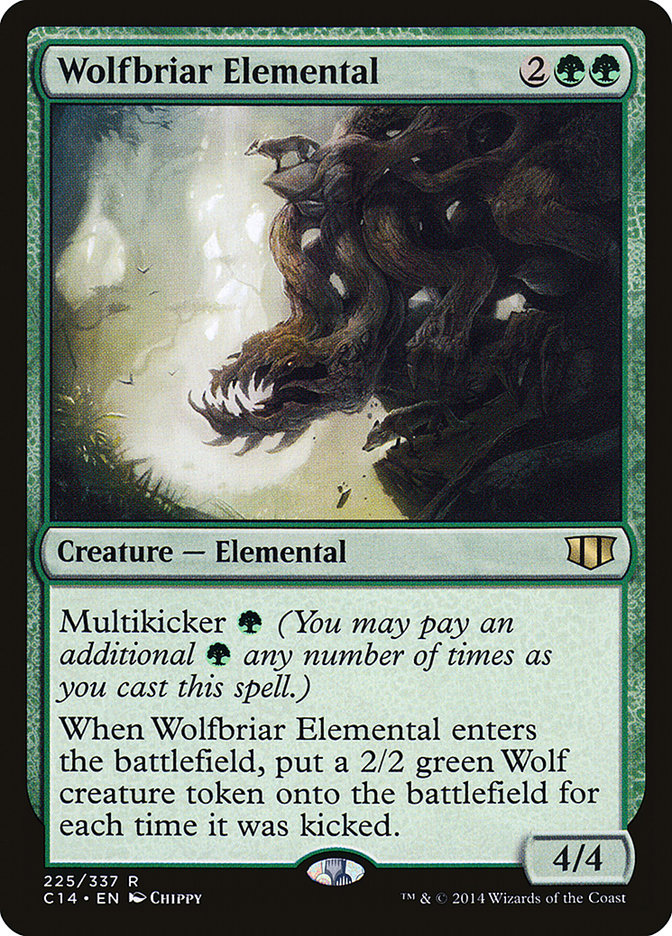 Wolfbriar Elemental [Commander 2014] | Game Grid - Logan