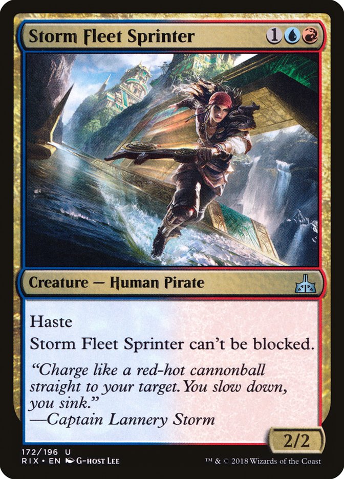 Storm Fleet Sprinter [Rivals of Ixalan] | Game Grid - Logan