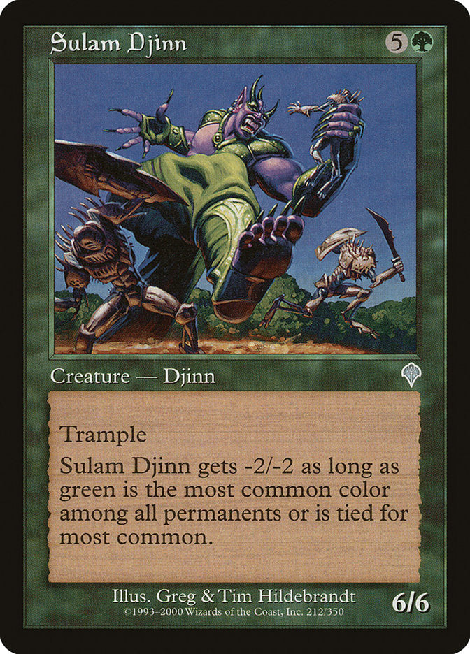 Sulam Djinn [Invasion] | Game Grid - Logan