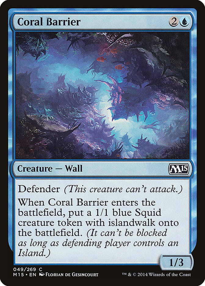 Coral Barrier [Magic 2015] | Game Grid - Logan