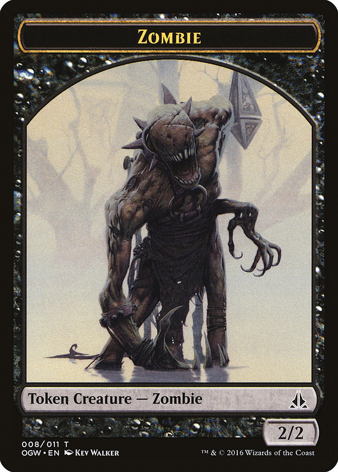 Zombie Token [Oath of the Gatewatch Tokens] | Game Grid - Logan