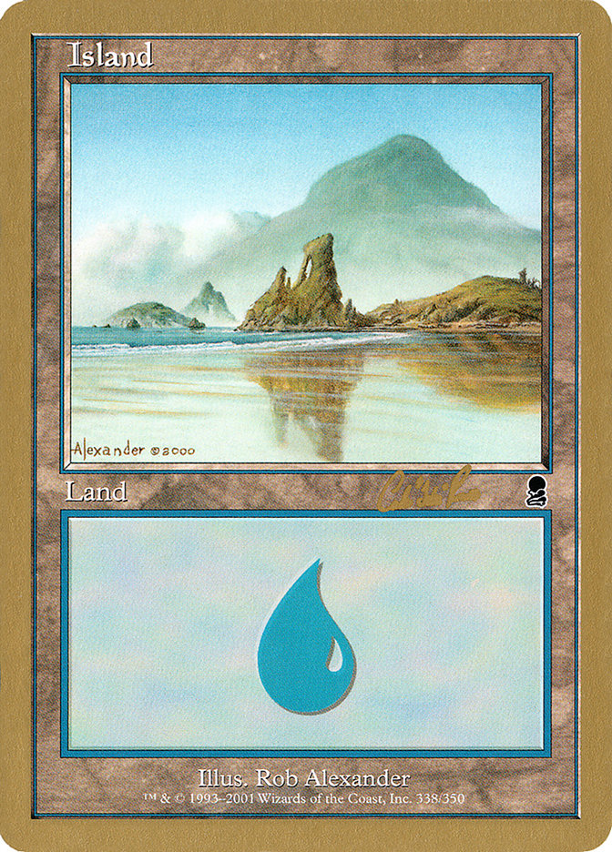 Island (cr338) (Carlos Romao) [World Championship Decks 2002] | Game Grid - Logan