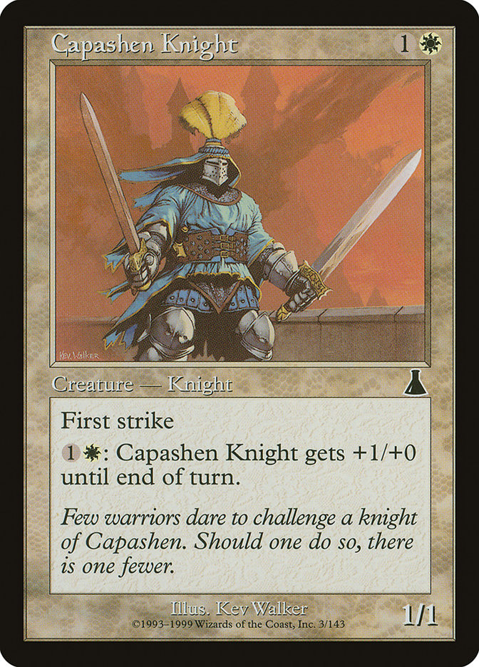 Capashen Knight [Urza's Destiny] | Game Grid - Logan
