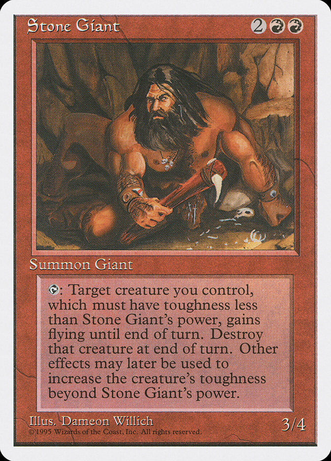 Stone Giant [Fourth Edition] | Game Grid - Logan