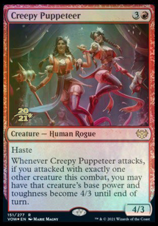 Creepy Puppeteer [Innistrad: Crimson Vow Prerelease Promos] | Game Grid - Logan