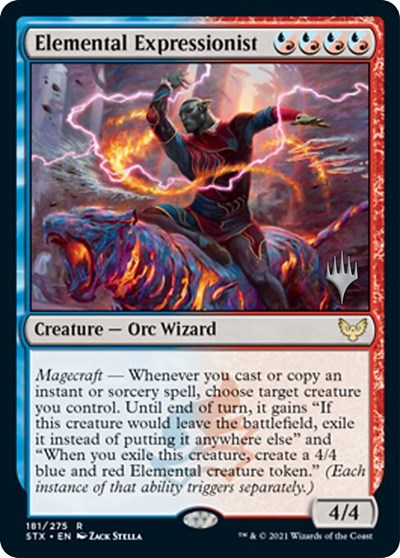 Elemental Expressionist (Promo Pack) [Strixhaven: School of Mages Promos] | Game Grid - Logan