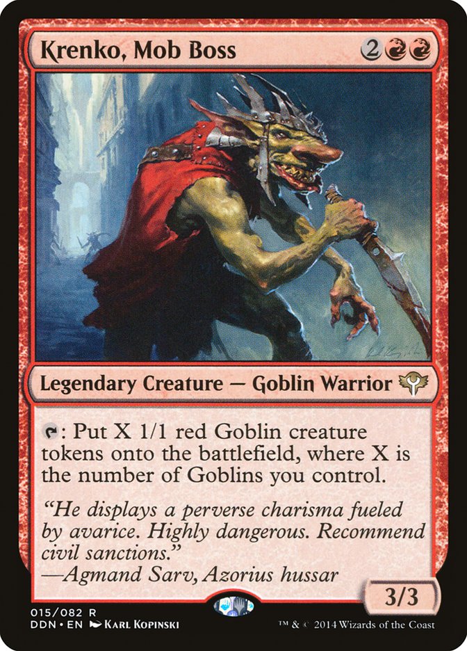 Krenko, Mob Boss [Duel Decks: Speed vs. Cunning] | Game Grid - Logan